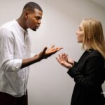 image of a couple arguing
